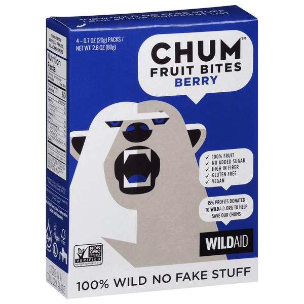 Chum Berry Fruit Bites 4 - 0.7 oz Packs | Hy-Vee Aisles Online