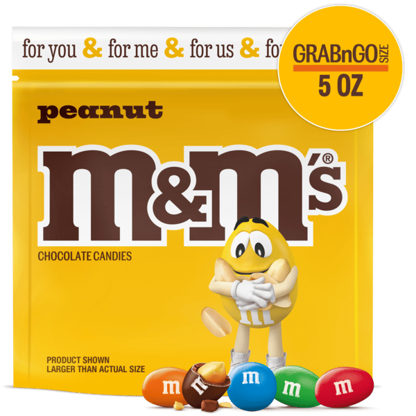 M&M'S Peanut Milk Chocolate Candy, Grab N Go | Hy-Vee Aisles