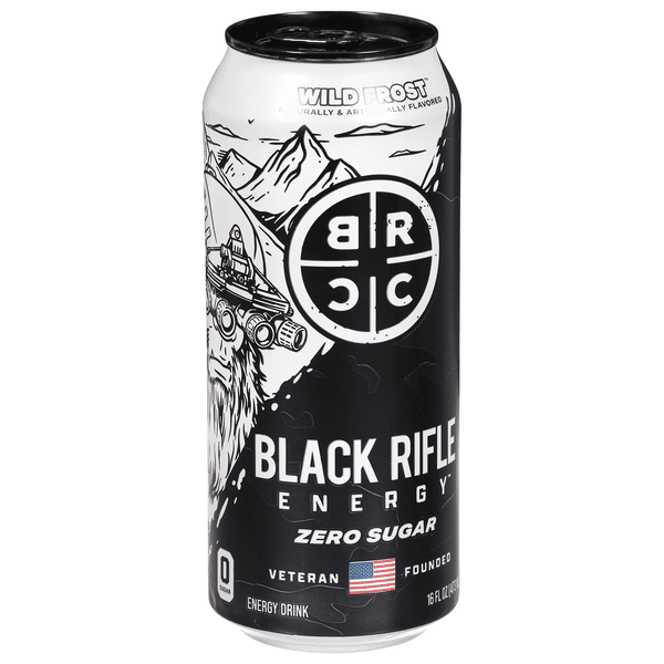 Black Rifle Coffee Company, Zero Sugar, Wild Frost Energy Drink