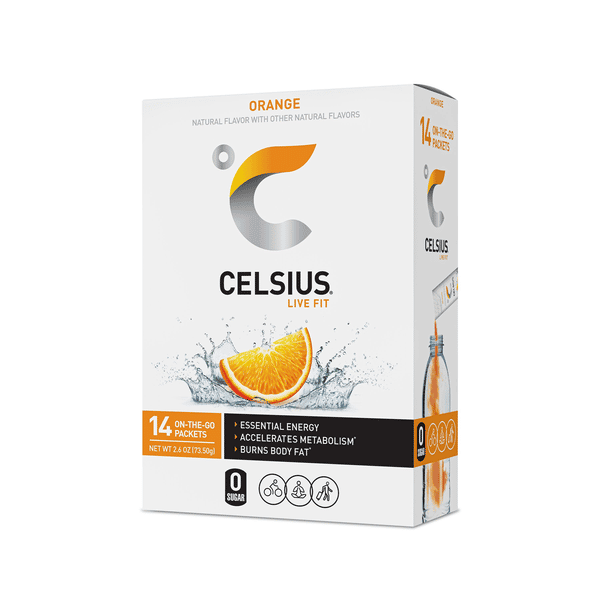 Celsius Orange 14Pks | Hy-Vee Aisles Online Grocery Shopping