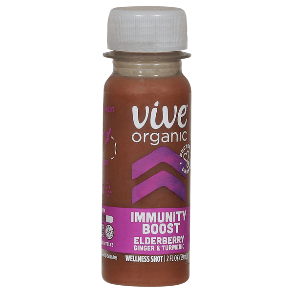Vive Organic Shot, Immunity Boost With Elderberry | Hy-Vee Aisles