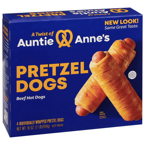 Auntie Anne's Classic All Beef Pretzel Dogs | Hy-Vee Aisles Online