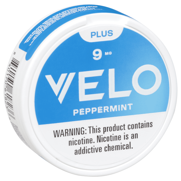 Velo Plus Nicotine Pouches, 9 Mg, Peppermint, 20Ct | Hy-Vee Aisles