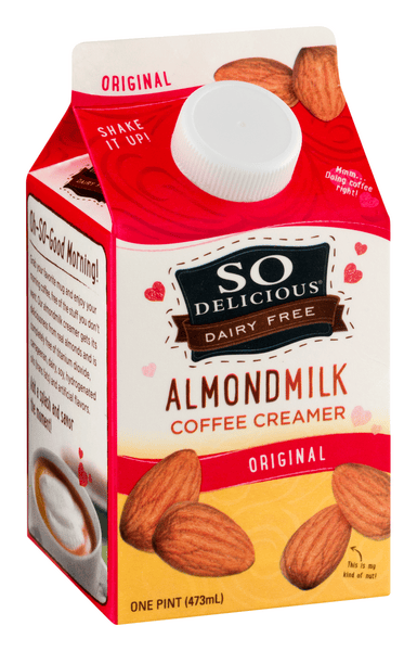 Almond milk creamer