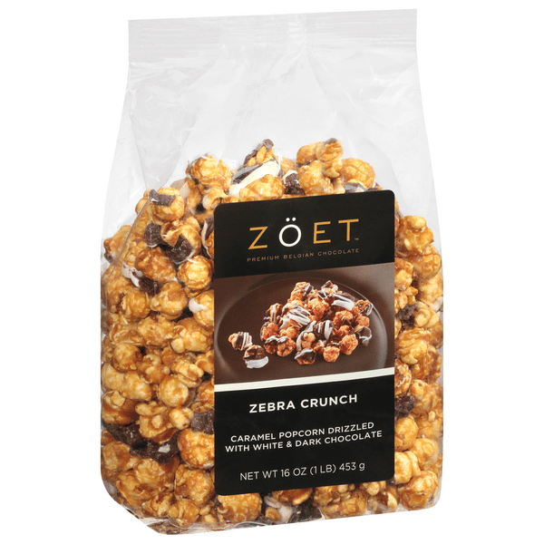 Zoet Zebra Crunch Popcorn | Hy-Vee Aisles Online Grocery Shopping