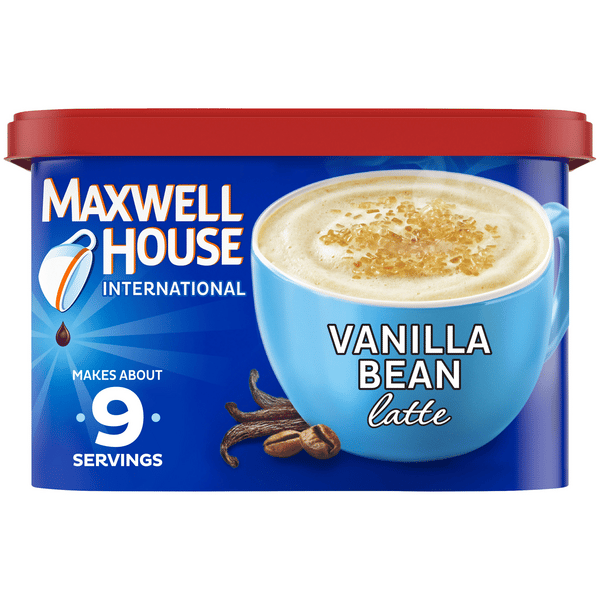 Vanillaページ Maxwell House International Vanilla Bean Latte Cafe-Style Beverage