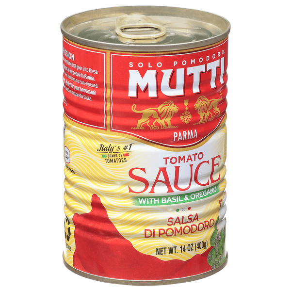 Mutti Tomato Sauce with Basil & Oregano | Hy-Vee Aisles Online