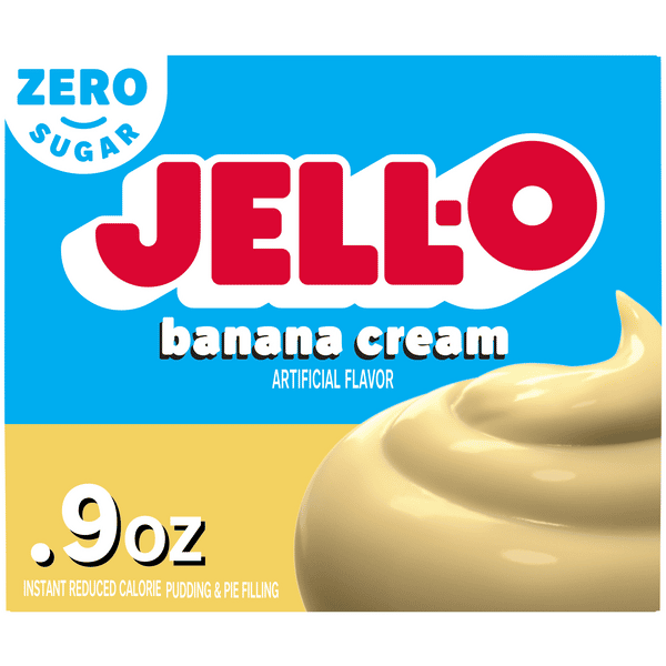 Jell-O Sugar Free Fat Free Banana Cream Instant Pudding & Pie