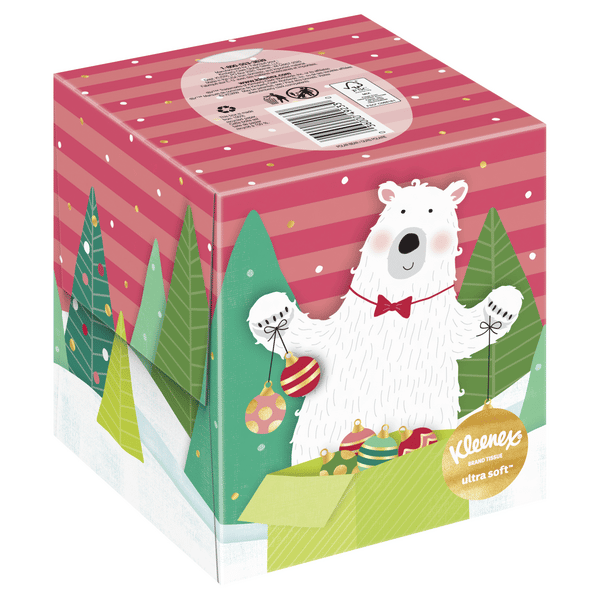 Kleenex Ultra Soft Facial Tissues, Holiday Boxes | Hy-Vee Aisles