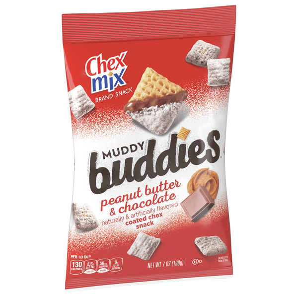 Chex Mix Muddy Buddies Peanut Butter & Chocolate Snack Mix | Hy
