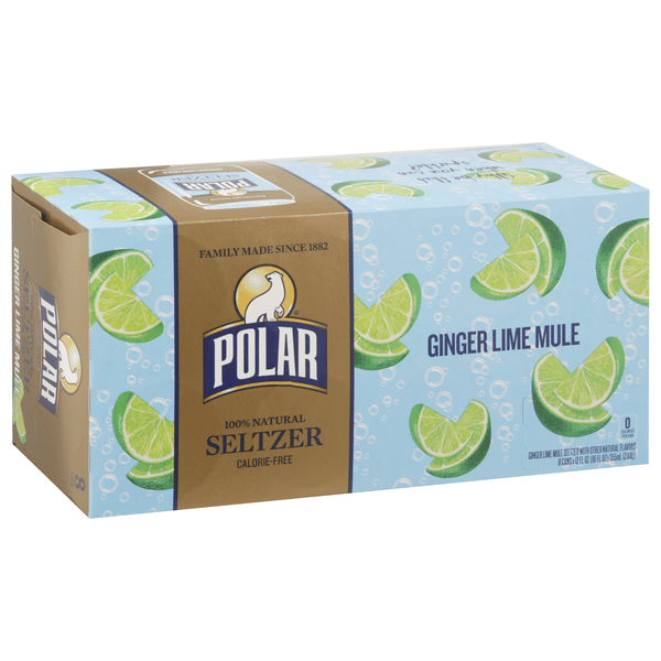 Polar Seltzer, Ginger Lime Mule 8Pk | Hy-Vee Aisles Online Grocery