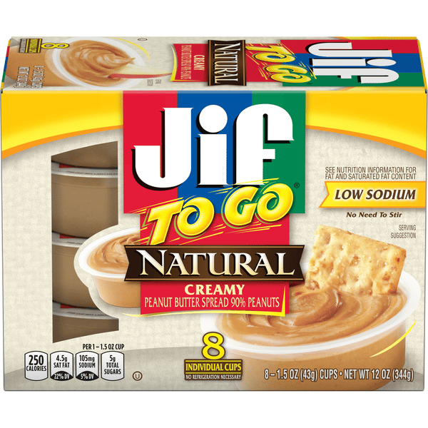 Peanut Butter Wolf 45LIVE 7’’×10枚 未開封 Jif To Go Natural Creamy Peanut Butter 8 Pack | Hy-Vee Aisles