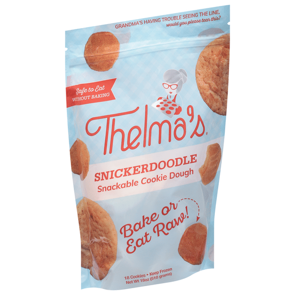 Thelma's Snackable Snickerdoodle Cookie Dough 18 ea | Hy-Vee