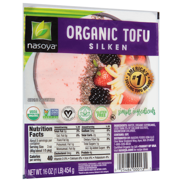 Nasoya Silken Organic Tofu 16 oz | Hy-Vee Aisles Online Grocery