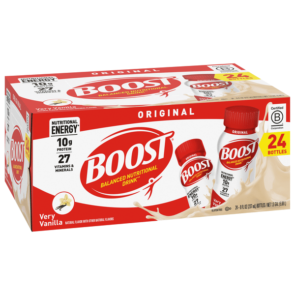 Boost Original Very Vanilla, 24Pk | Hy-Vee Aisles Online Grocery