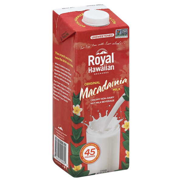 Royal Hawaiian Macadamia Milk 32 oz | Hy-Vee Aisles Online Grocery