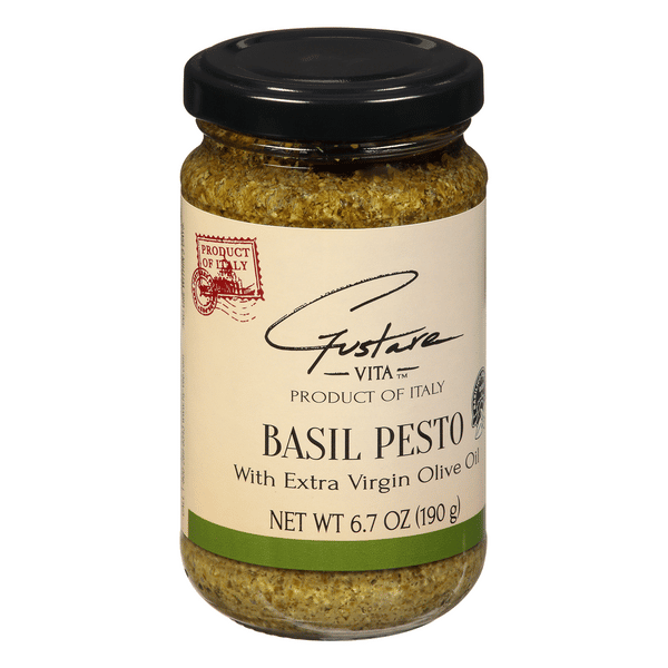 美品　PESTO ペスト韓国 Gustare Vita Basil Pesto with Extra Virgin Olive Oil | Hy-Vee