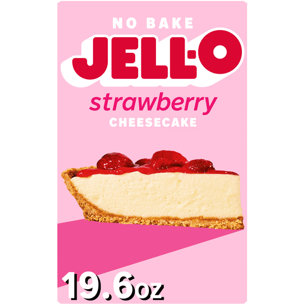 Jell-O No Bake Strawberry Cheesecake Dessert | Hy-Vee Aisles