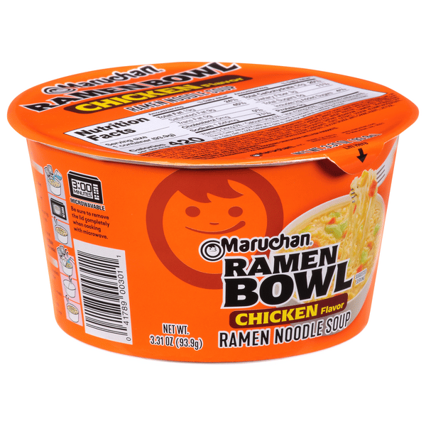 Maruchan Bowl Chicken Flavor Ramen Noodle Soup | Hy-Vee Aisles