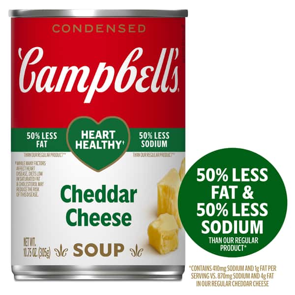 Campbell's Healthy Request Cheddar Cheese Condensed Soup | Hy-Vee