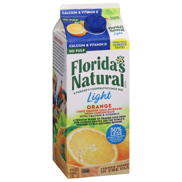 Florida's Natural Light Orange Juice | Hy-Vee Aisles Online