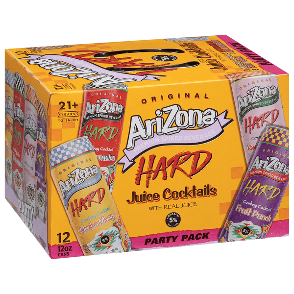 AriZona Hard Juice Cocktails Variety Pack 12Pk | Hy-Vee Aisles
