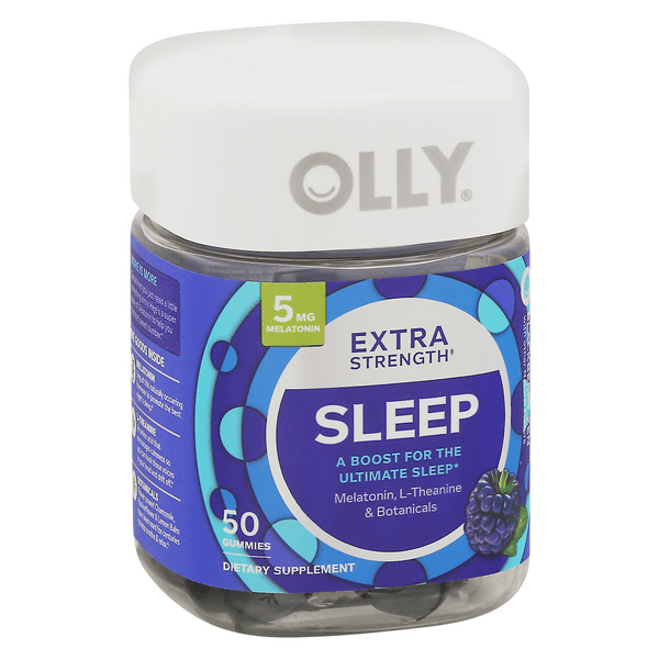 Olly Extra Strength Sleep Gummies, Blackberry | Hy-Vee Aisles