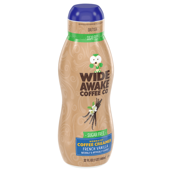 Wide Awake Coffee Co. French Vanilla Sugar Free Non-Dairy Coffee