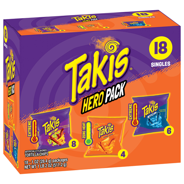 Takisiro 　です。 Takis Hero Pack, 18-1 oz | Hy-Vee Aisles Online Grocery Shopping