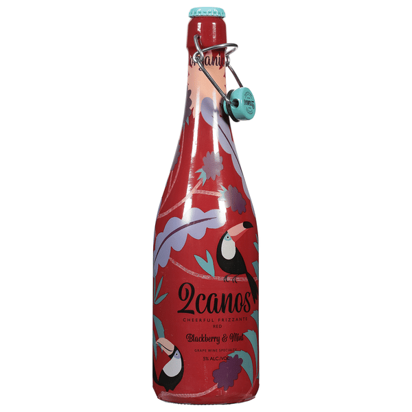 2Canos Cheerful Frizzante Red, Blackberry & Mint | Hy-Vee Aisles