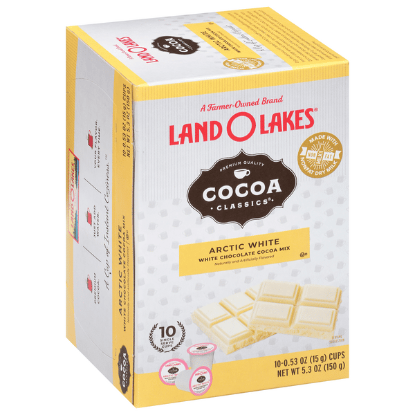 Land O'Lakes Cocoa Classics Arctic White Hot Cocoa Mix 10Pk | Hy Land O'Lakes Cocoa Classics Arctic White Hot Cocoa Mix 10Pk | Hy