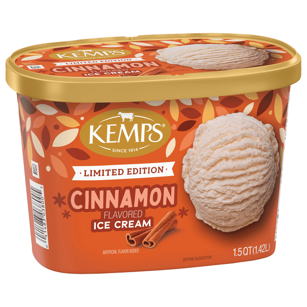 Kemps Cinnamon Ice Cream | Hy-Vee Aisles Online Grocery Shopping
