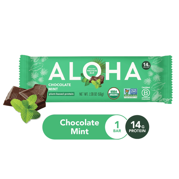 Aloha Protein Bar, Chocolate Mint, Organic | Hy-Vee Aisles Online