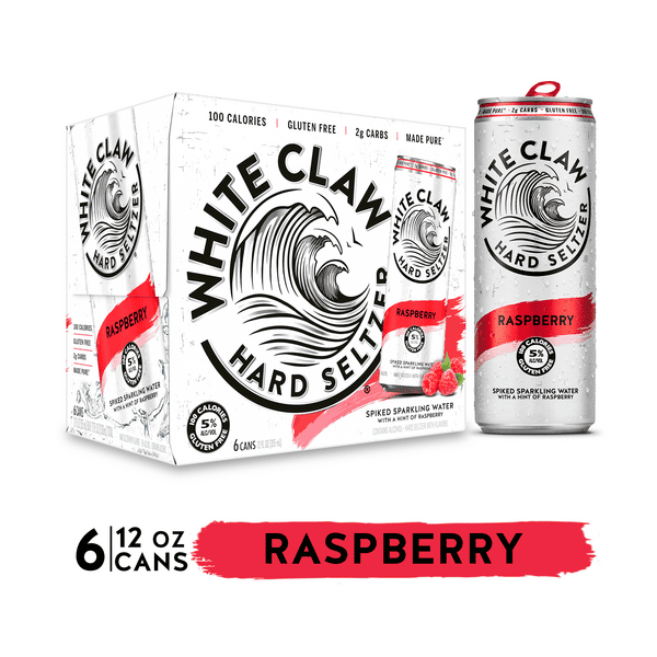 White Claw Raspberry 6Pk | Hy-Vee Aisles Online Grocery Shopping