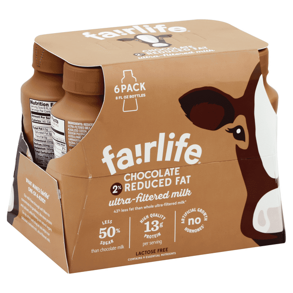 Fairlife 2% Reduced Fat Ultra-Filtered Chocolate Milk 6Pk | Hy-Vee
