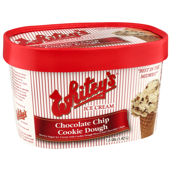 Whitey's Ice Cream Chocolate Chip Cookie Dough | Hy-Vee Aisles