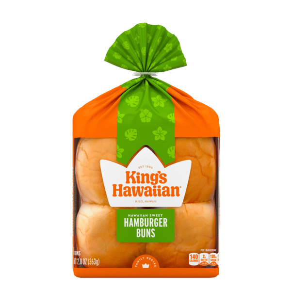 King's Hawaiian Sweet Hamburger Buns 8Ct | Hy-Vee Aisles Online