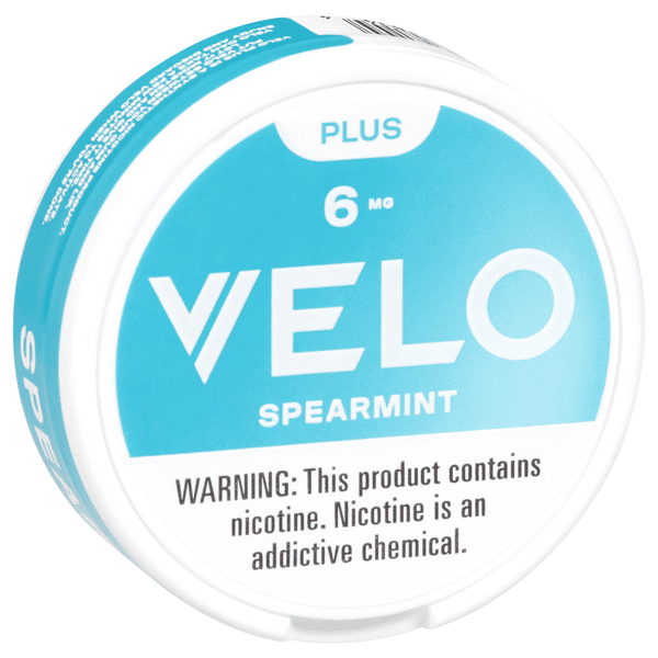 Velo Plus Nicotine Pouches, 6 Mg, Spearmint, 20Ct