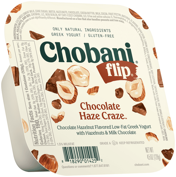 フォロー割　isoyama2000 Chobani Flip Chocolate Haze Craze Low-Fat Greek Yogurt | Hy-Vee