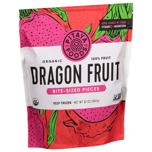 Pitaya Foods Bite-Sized Pieces Organic Dragon Fruit 32 oz | Hy-Vee