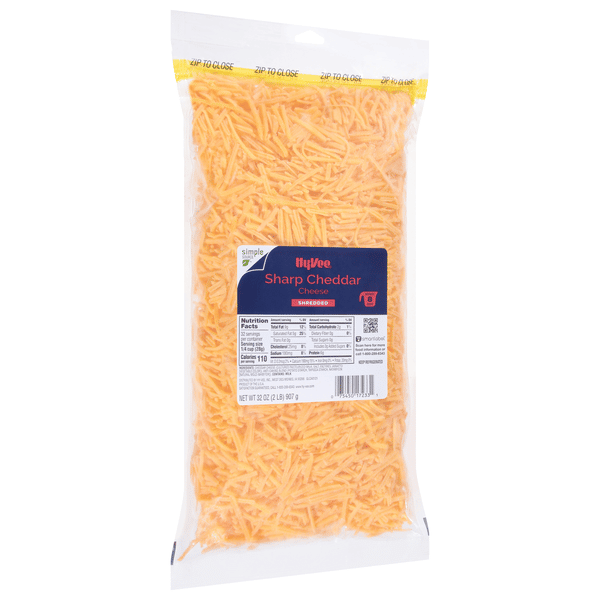 Hy-Vee Shredded Sharp Cheddar Cheese | Hy-Vee Aisles Online