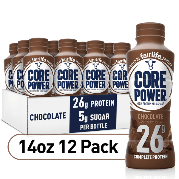 FairLife Core Power 26G Chocolate High Protein Milk Shake 12Pk