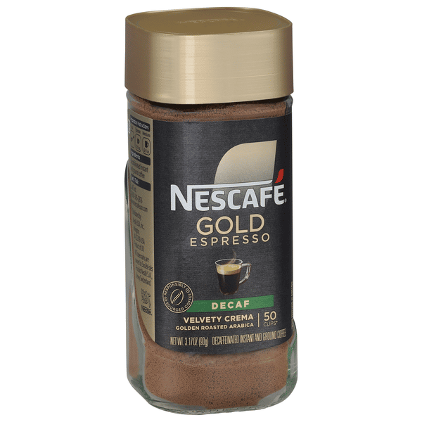 NESCAFE Gold Decaf Espresso Instant Coffee | Hy-Vee Aisles Online