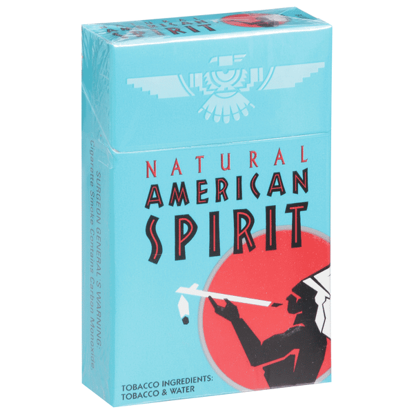 激レア NATURAL AMERICAN SPIRIT アメリカン スピリット Natural American Spirit Full-Bodied Blue | Hy-Vee Aisles Online