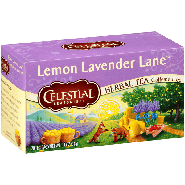 Celestial Seasonings Lemon Lavender Lane Herbal Tea 20Ct | Hy-Vee