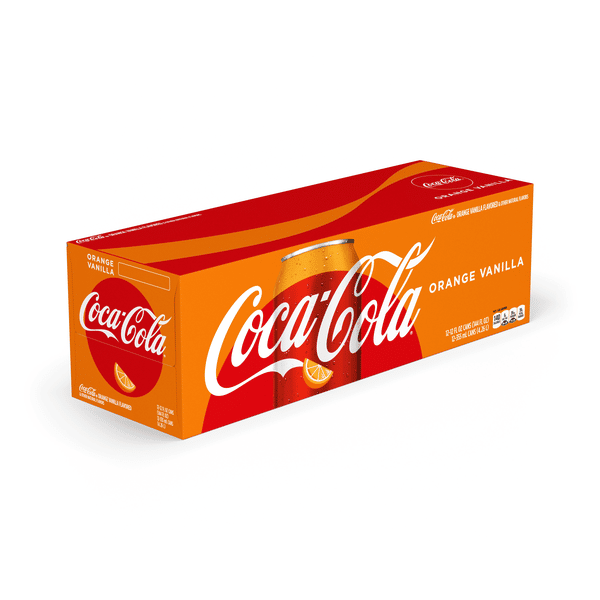 Coca-Cola Orange Vanilla Cola 12Pk | Hy-Vee Aisles Online Grocery