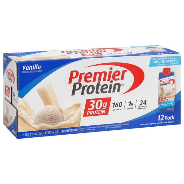 Premier Protein Vanilla High Protein Shake 12Pk | Hy-Vee Aisles