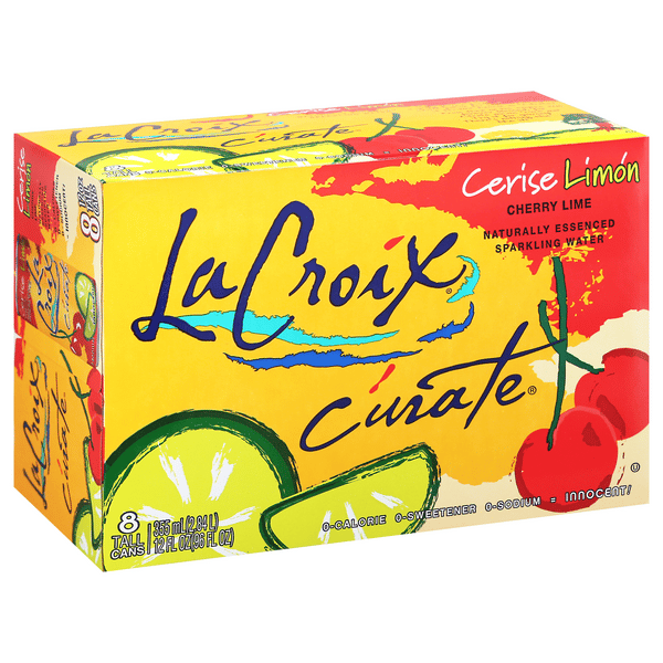LaCroix Cherry Lime Sparkling Water 8 Pack | Hy-Vee Aisles Online