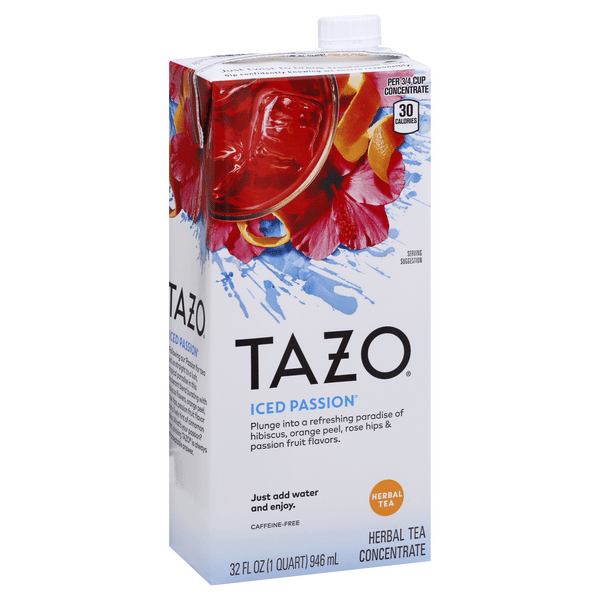 Tazo Iced Passion Tea Concentrate | Hy-Vee Aisles Online Grocery