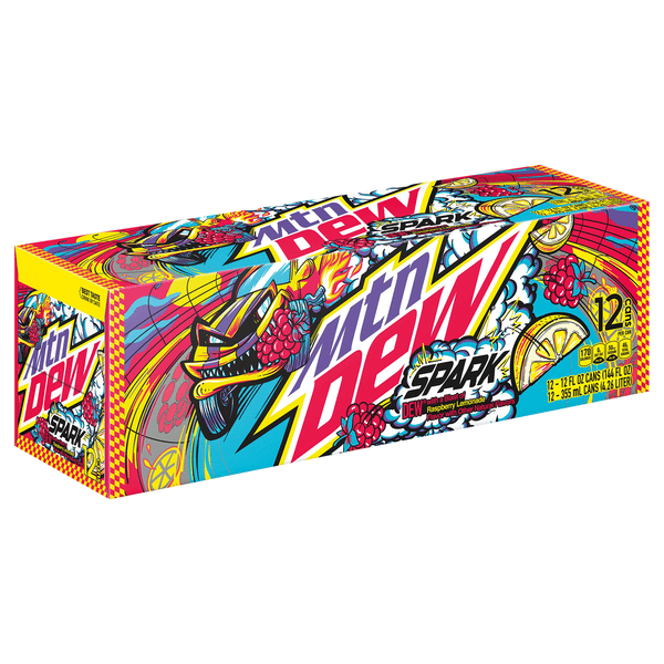 Mtn Dew Spark 12 Pack | Hy-Vee Aisles Online Grocery Shopping